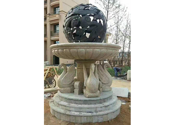 石雕花盆15