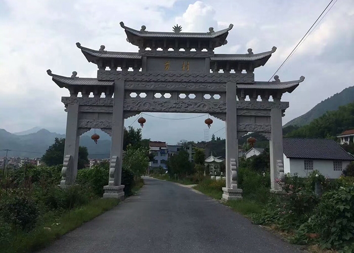 石雕牌楼