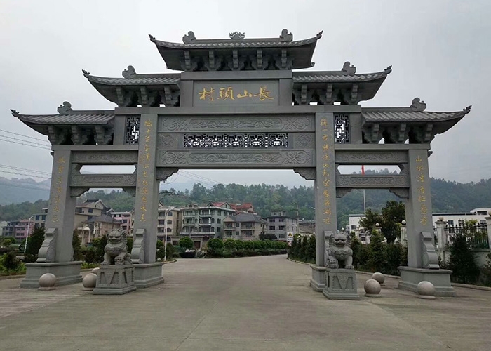 石雕牌楼