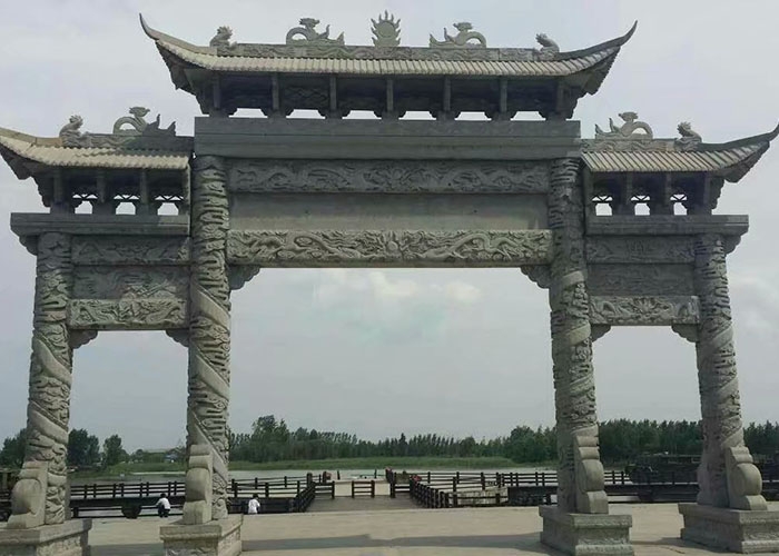 石雕牌楼